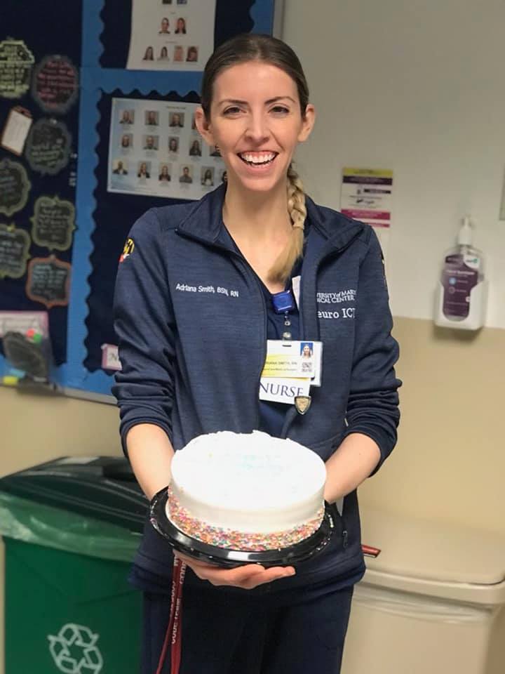 Adriana at the University of Maryland Medical Center, Neuro ICU